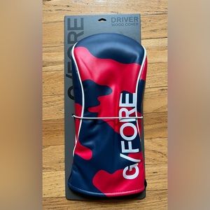 G/FORE Camo Driver Wood Cover Red/Blue NWT G4